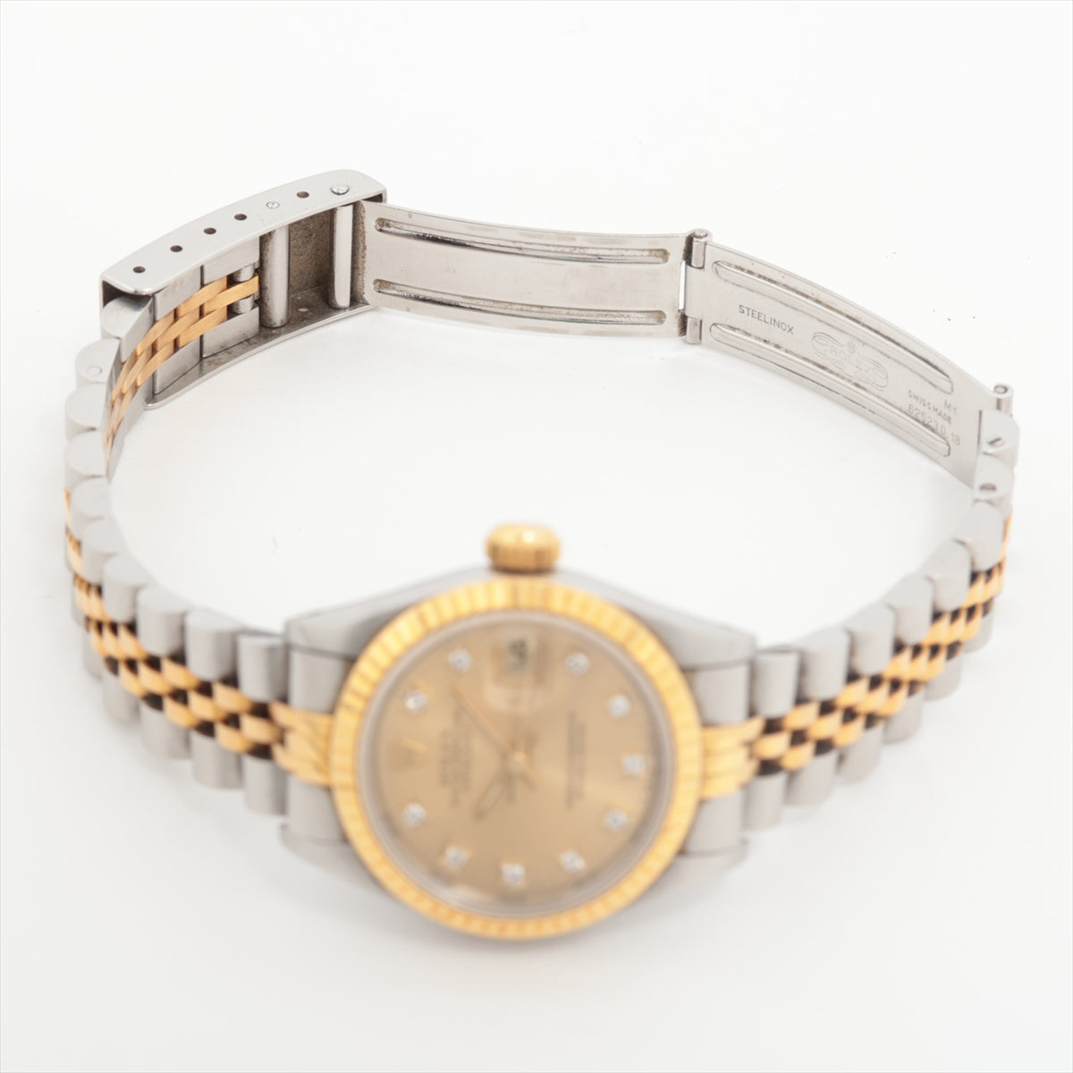 Rolex Datejust Two Toned 26MM Diamond Dial Watch - photo 4