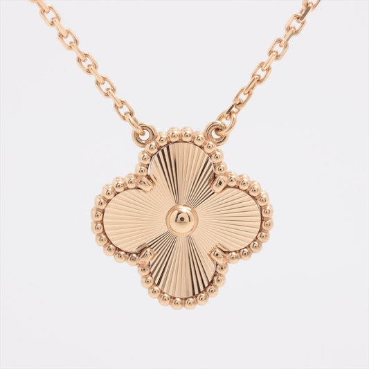 Van Cleef & Arpels Vintage Alhambra Yellow Guilloche Necklace 2025 - photo 1