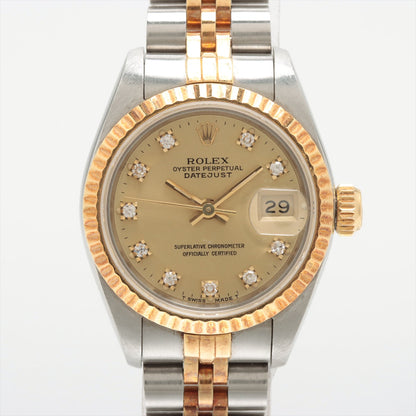 Rolex Datejust 26mm Two Toned with Diamonds Dial Watch - photo 1