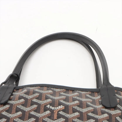 Goyard Anjou Mini leather Tote Black - photo 8