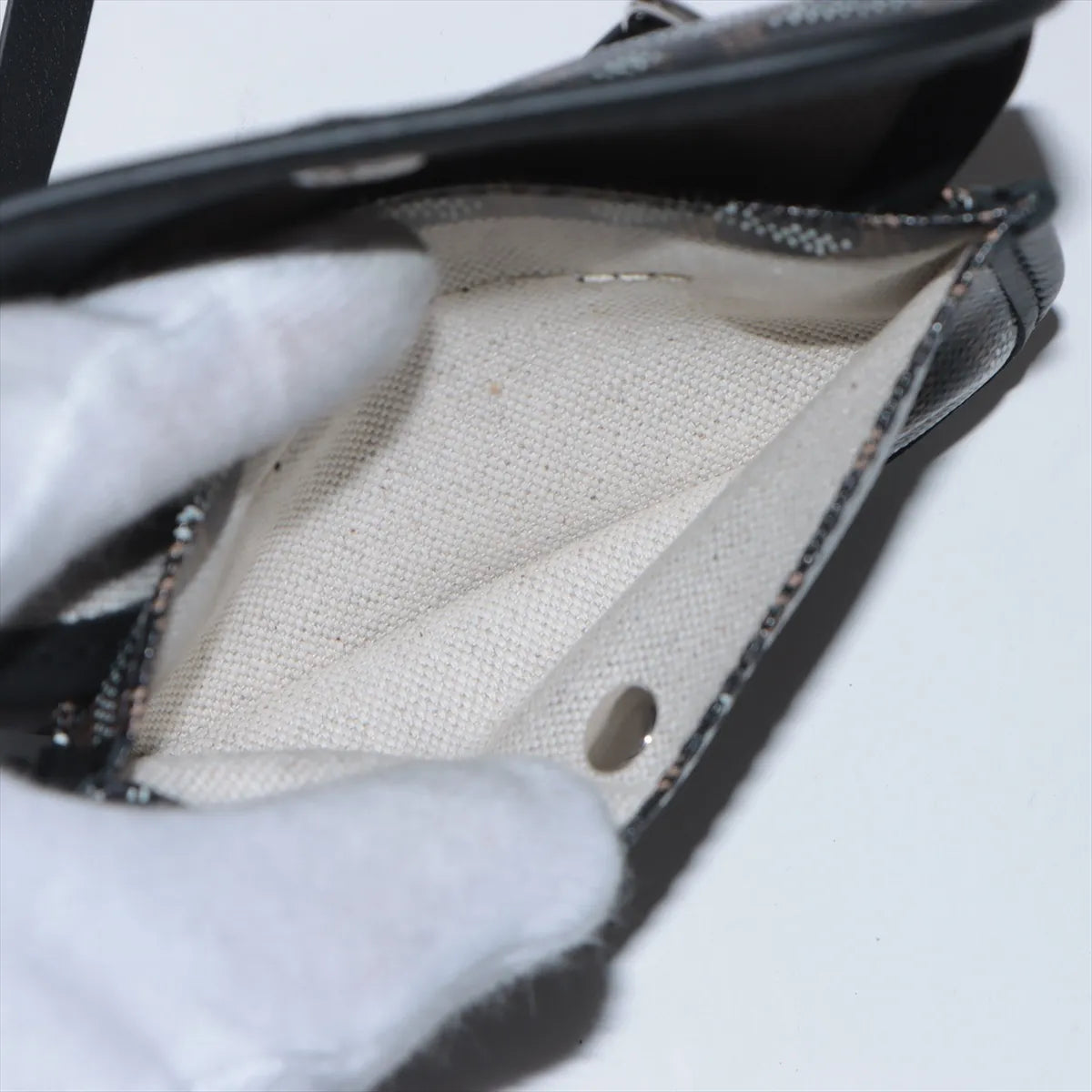 Goyard Anjou Mini leather Tote Black - photo 4