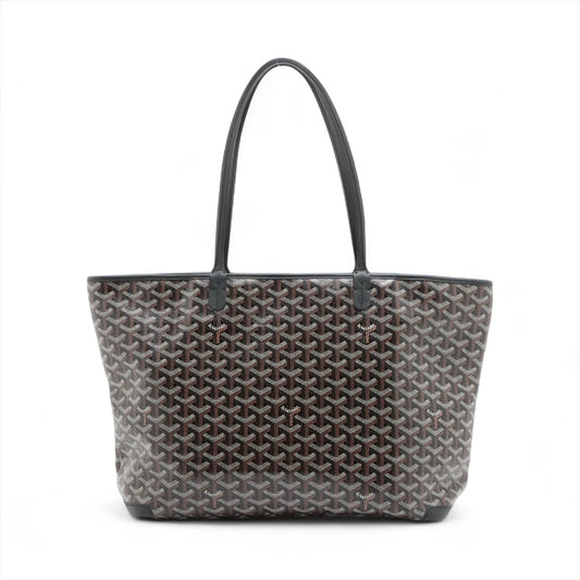 Goyard Artois MM leather Tote Bag Black - photo 1