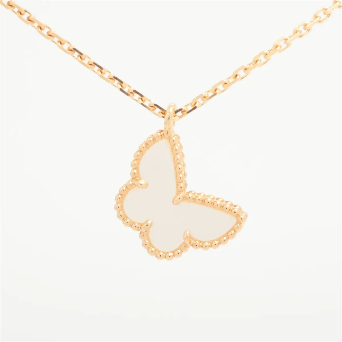 Van Cleef & Arpels Sweet Alhambra Papillon Mother of Pearl Necklace 2022 - photo 1
