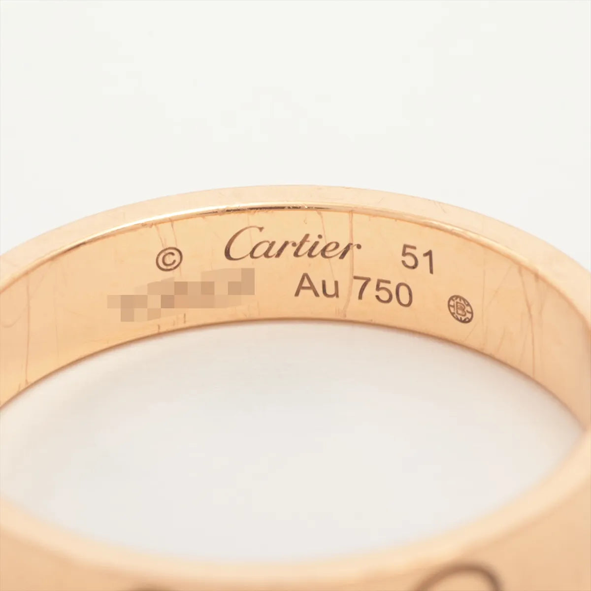 Cartier Love Ring Small Model Pink Gold Size 51 - photo 3
