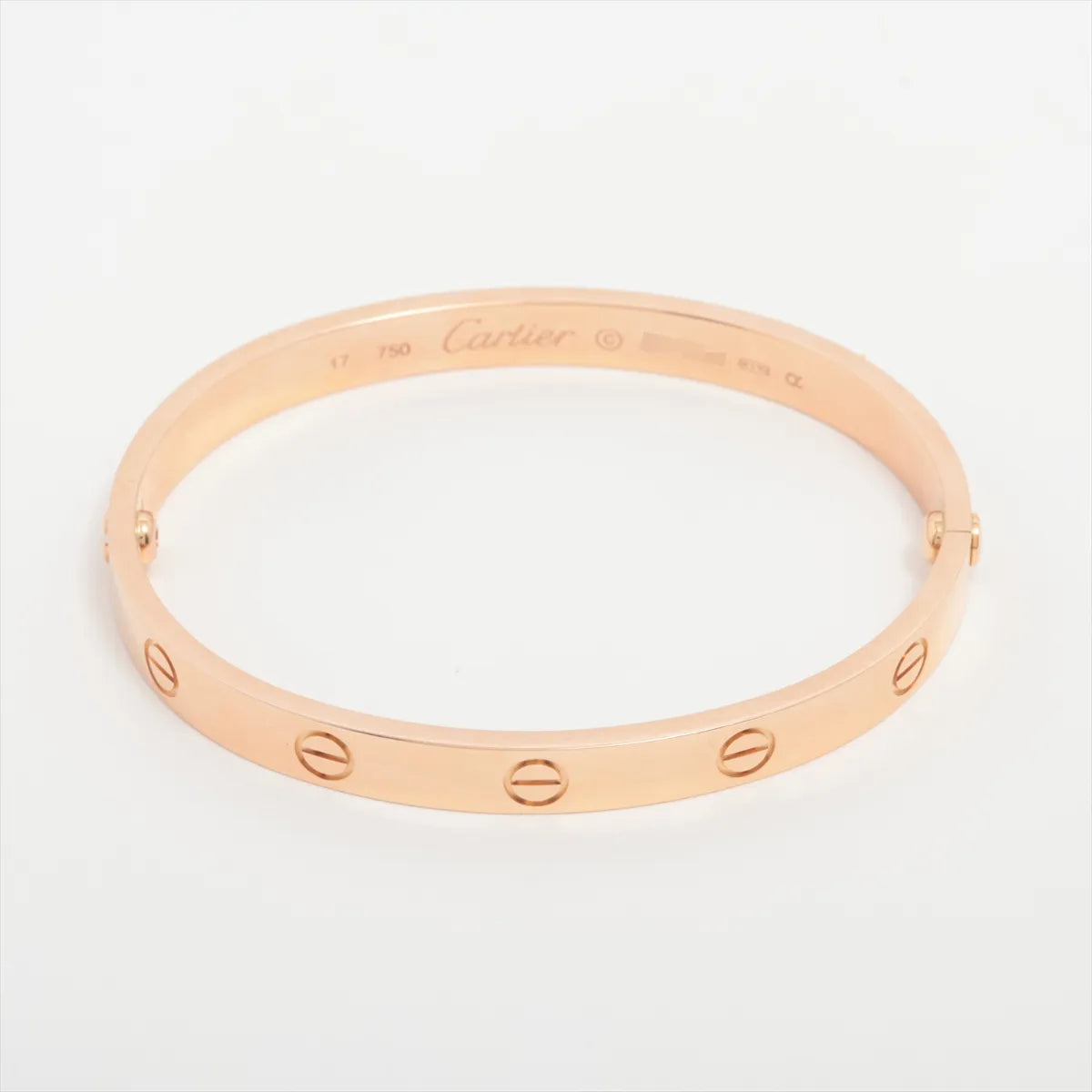 Cartier Classic Model Love Bracelet Size 17 - photo 1