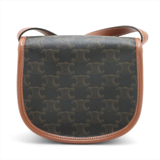 Celine Triomphe Mini Besace Bag Brown - photo 2