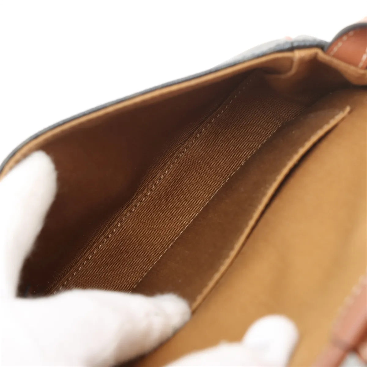 Celine Triomphe Mini Besace Bag Brown - photo 5