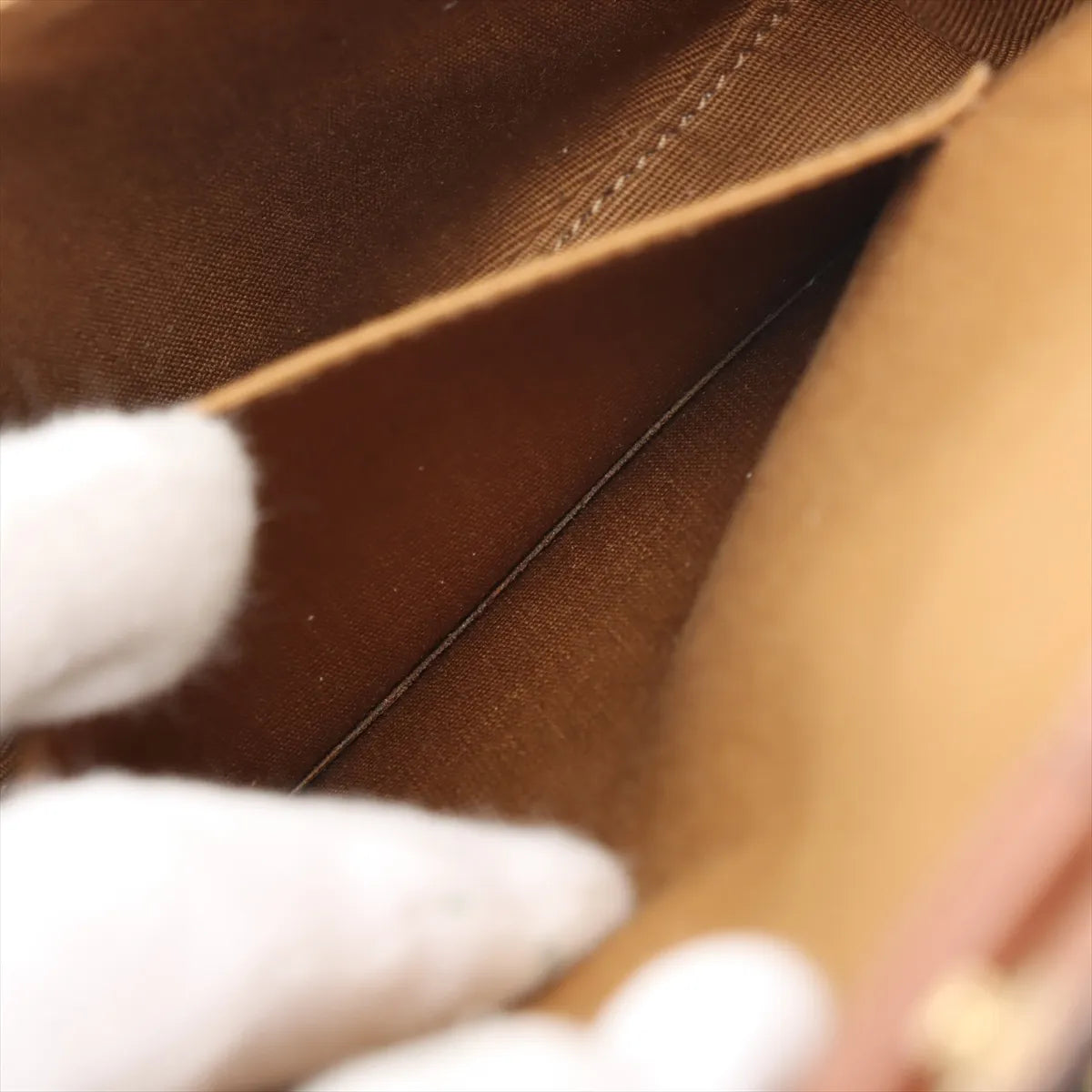 Celine Triomphe Mini Besace Bag Brown - photo 4