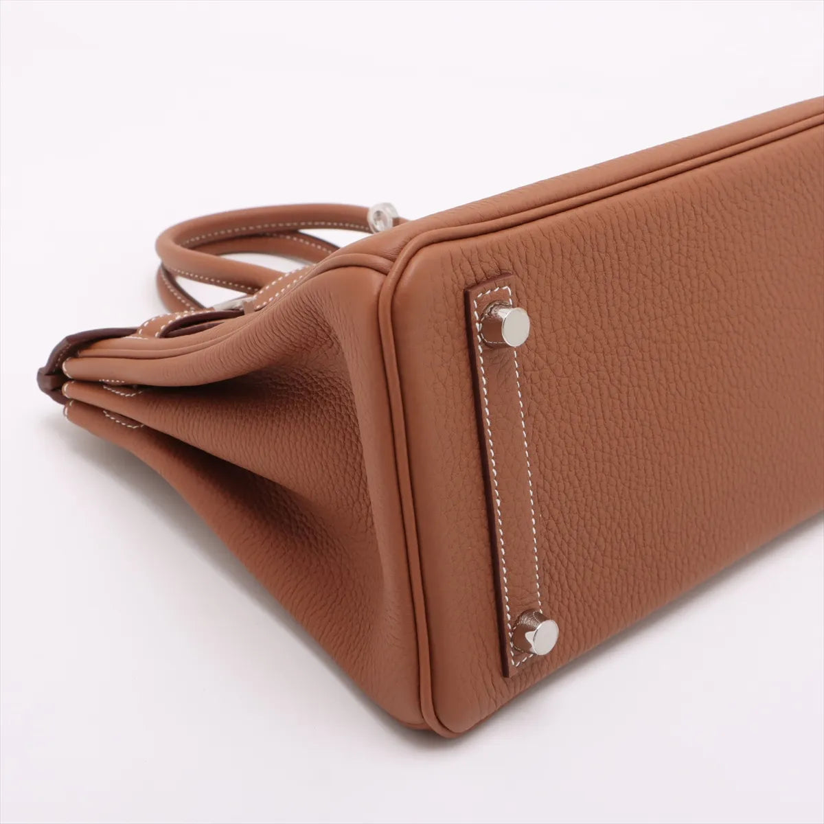 Hermes Birkin 25 Togo Gold PHW K Stamp - photo 12