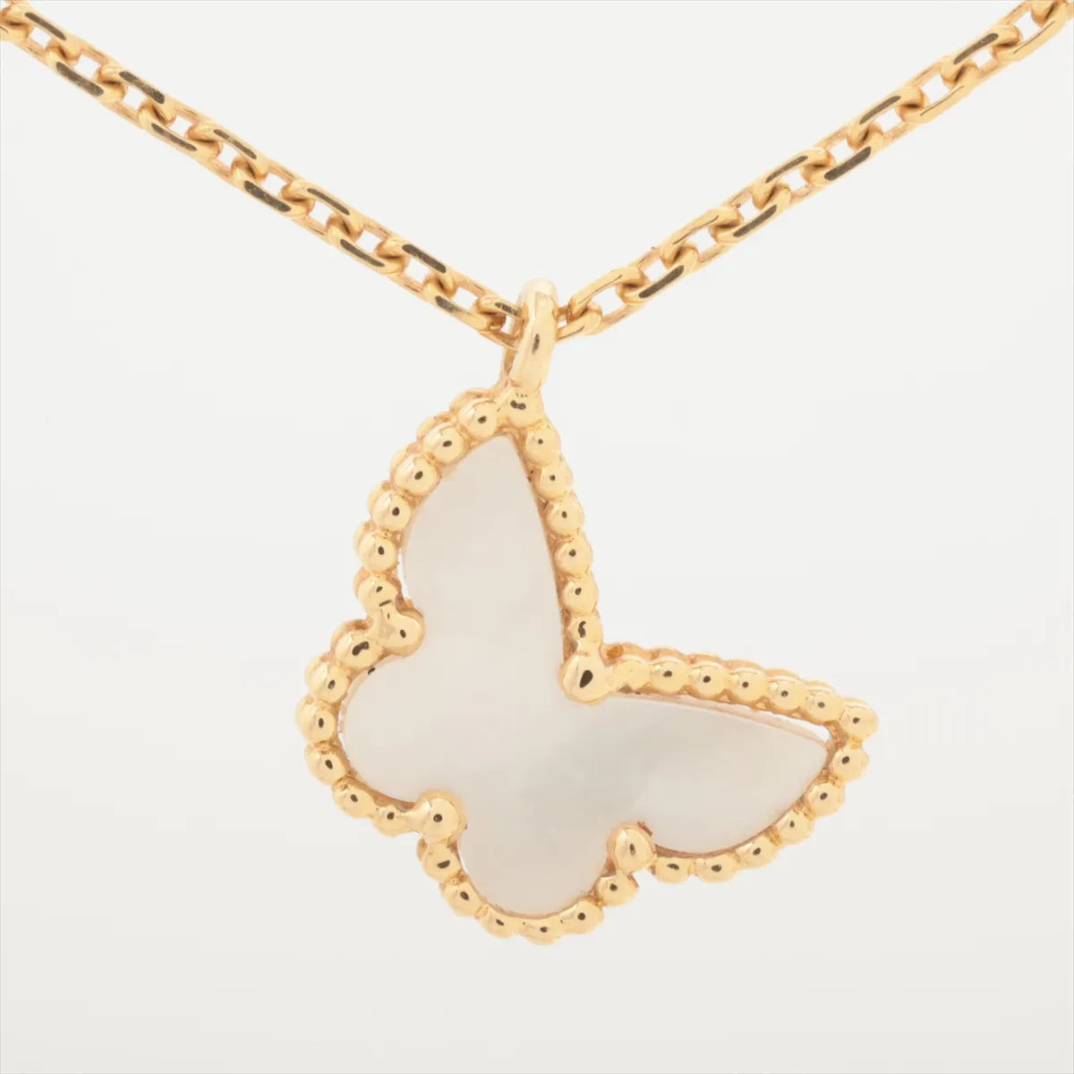 Van Cleef & Arpels Sweet Alhambra Butterfly Mother of Pearl Necklace - photo 1