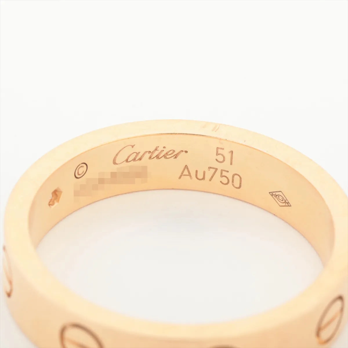Cartier Love Ring Small Model One Damond Ring Size 51 - photo 3