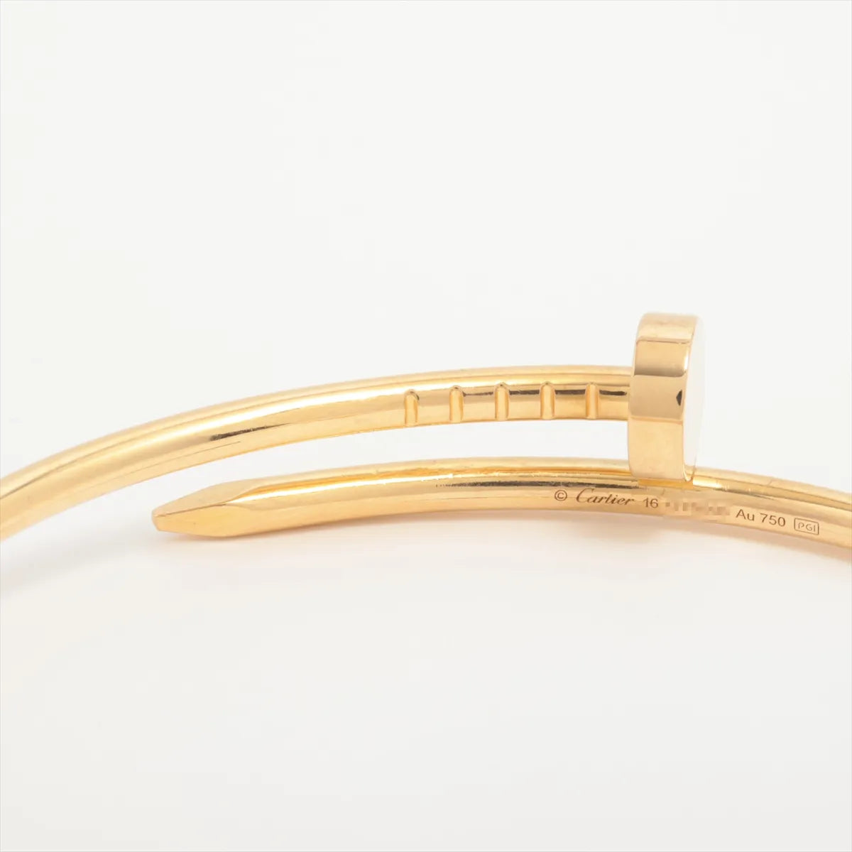 Cartier Juste Un Clou JUC Bracelet Small Model Yellow Gold Size 16 - photo 5