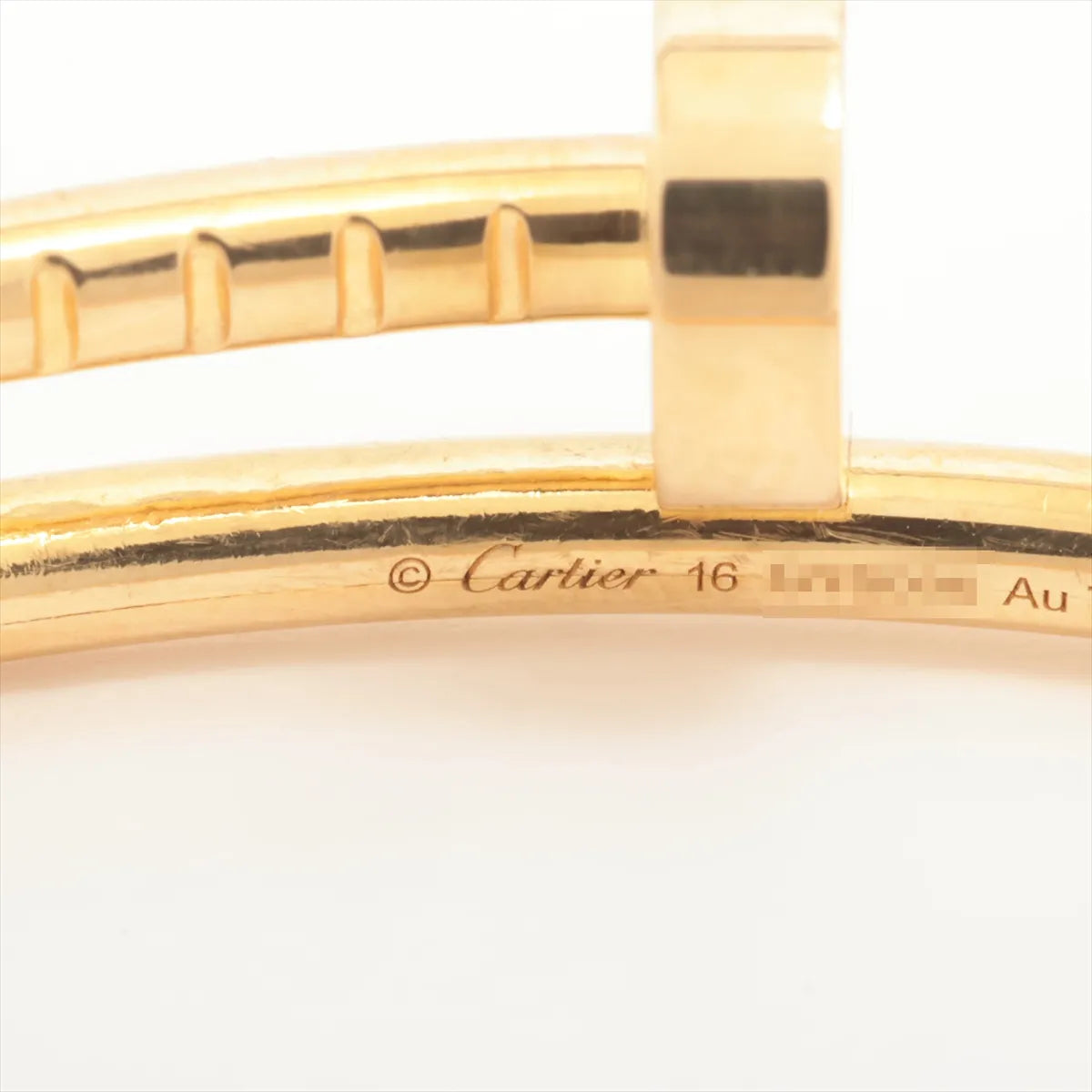 Cartier Juste Un Clou JUC Bracelet Small Model Yellow Gold Size 16 - photo 6
