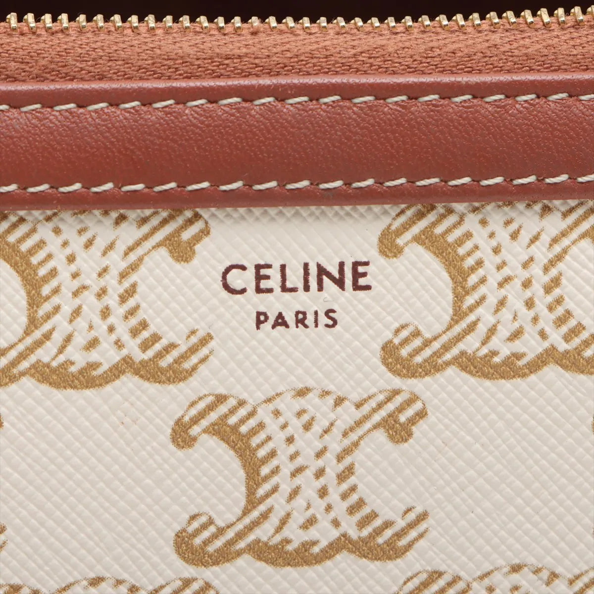 Celine Triomphe Clutch with Chain - photo 4