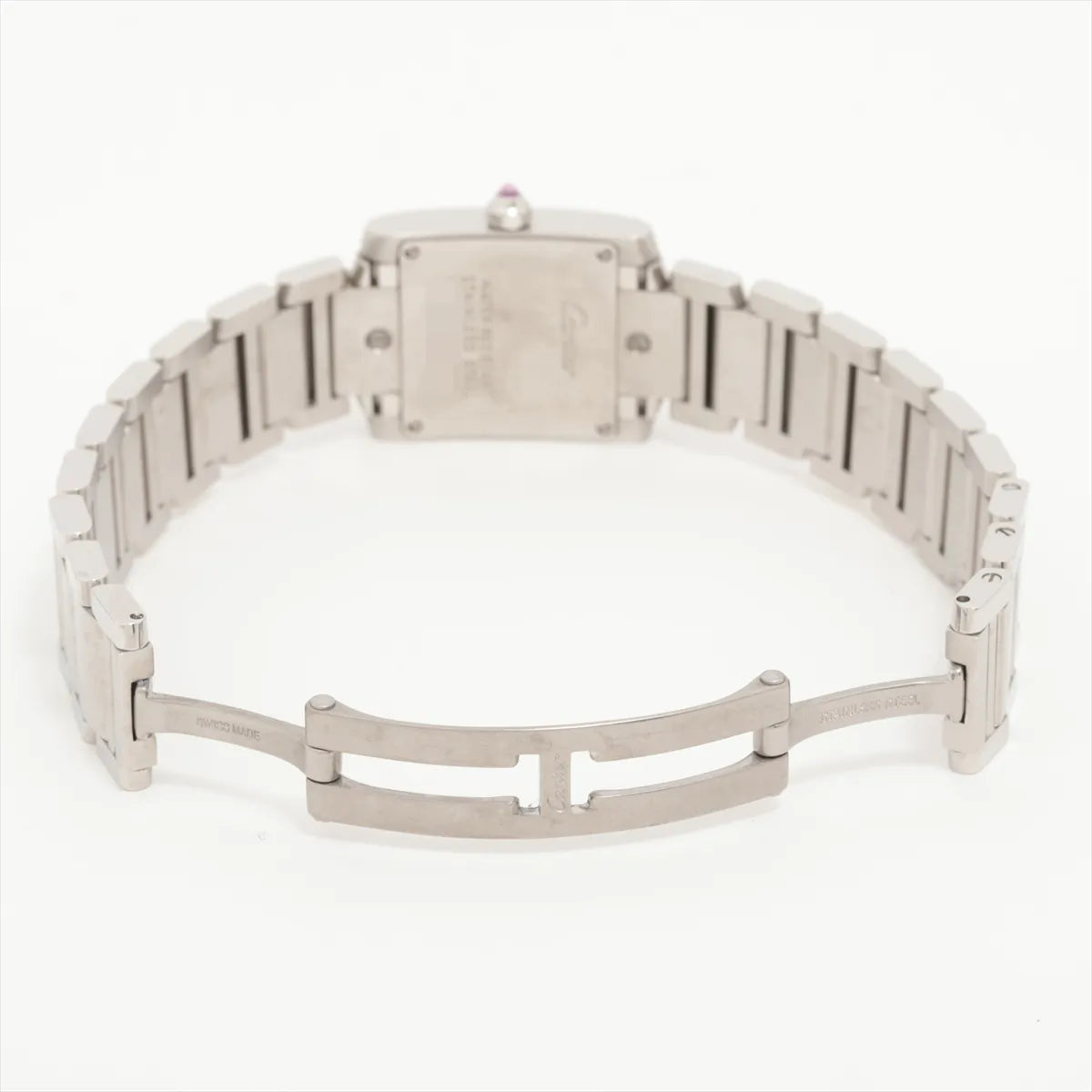 Cartier Small Model Tank Francaise Mother of Pearl Pink Watch W51028Q3 - photo 5