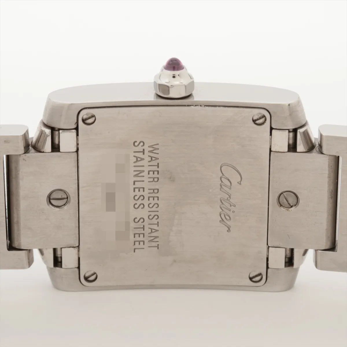 Cartier Small Model Tank Francaise Mother of Pearl Pink Watch W51028Q3 - photo 6