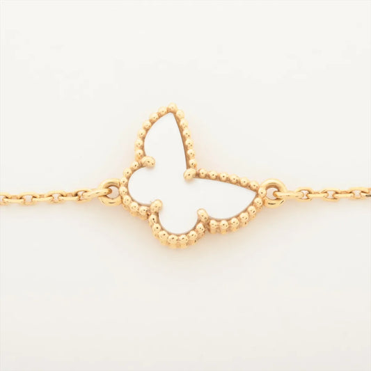 Van Cleef & Arpels Sweet Alhambra Butterfly White Mother Of Pearl Bracelet - photo 2