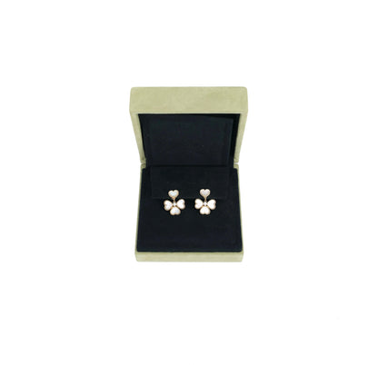 Van Cleef & Arpels Sweet Hearts Mother of Pearl MOP Earrings - photo 1