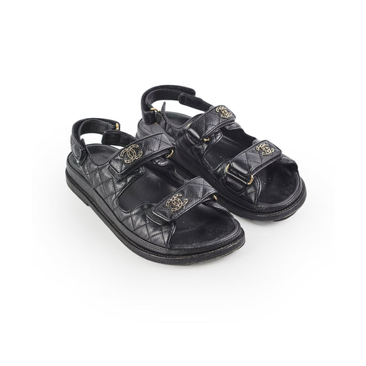 Chanel Dad Sandals Size 39 - photo 1