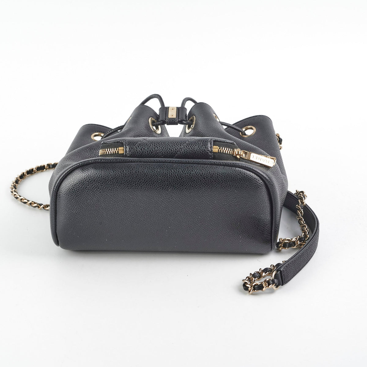 Chanel Drawstring Bucket Caviar Black - photo 4