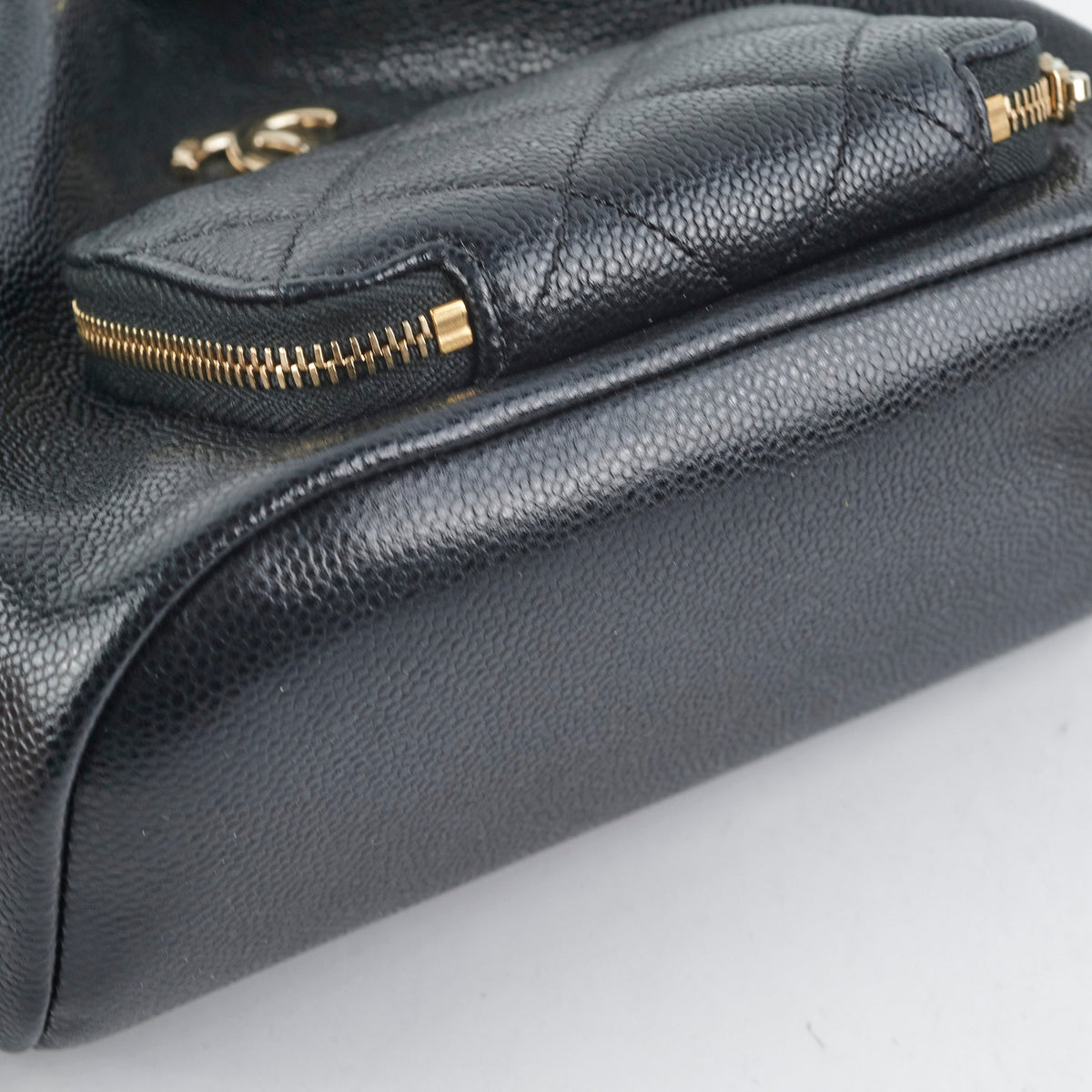 Chanel Drawstring Bucket Caviar Black - photo 8
