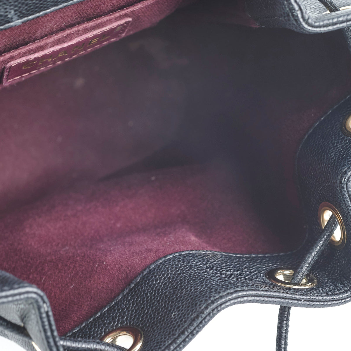 Chanel Drawstring Bucket Caviar Black - photo 6