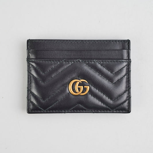 Gucci Marmont Card Holder Black - photo 1