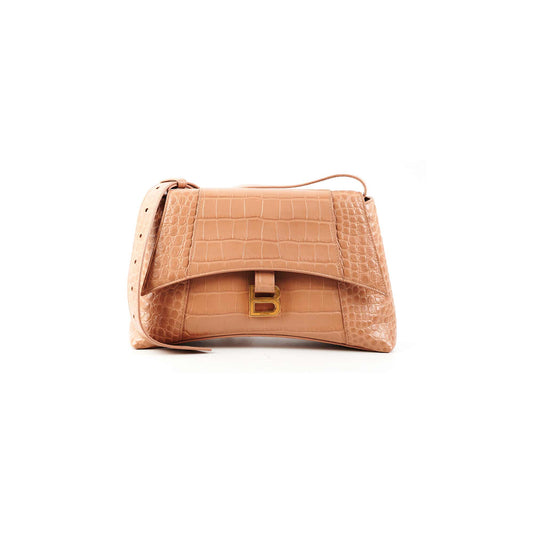 Balenciaga Soft Hourglass Bag Beige Medium Size - photo 1