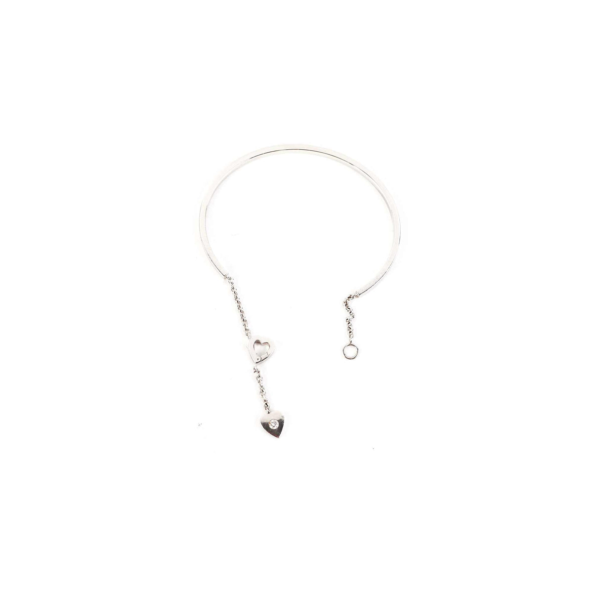 Cartier Diamond Heart Bracelet - photo 1