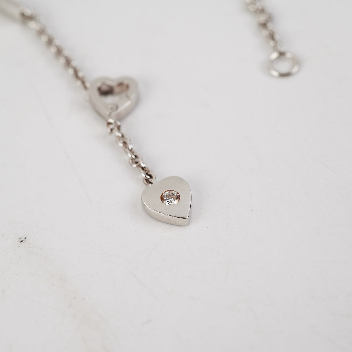 Cartier Diamond Heart Bracelet - photo 8