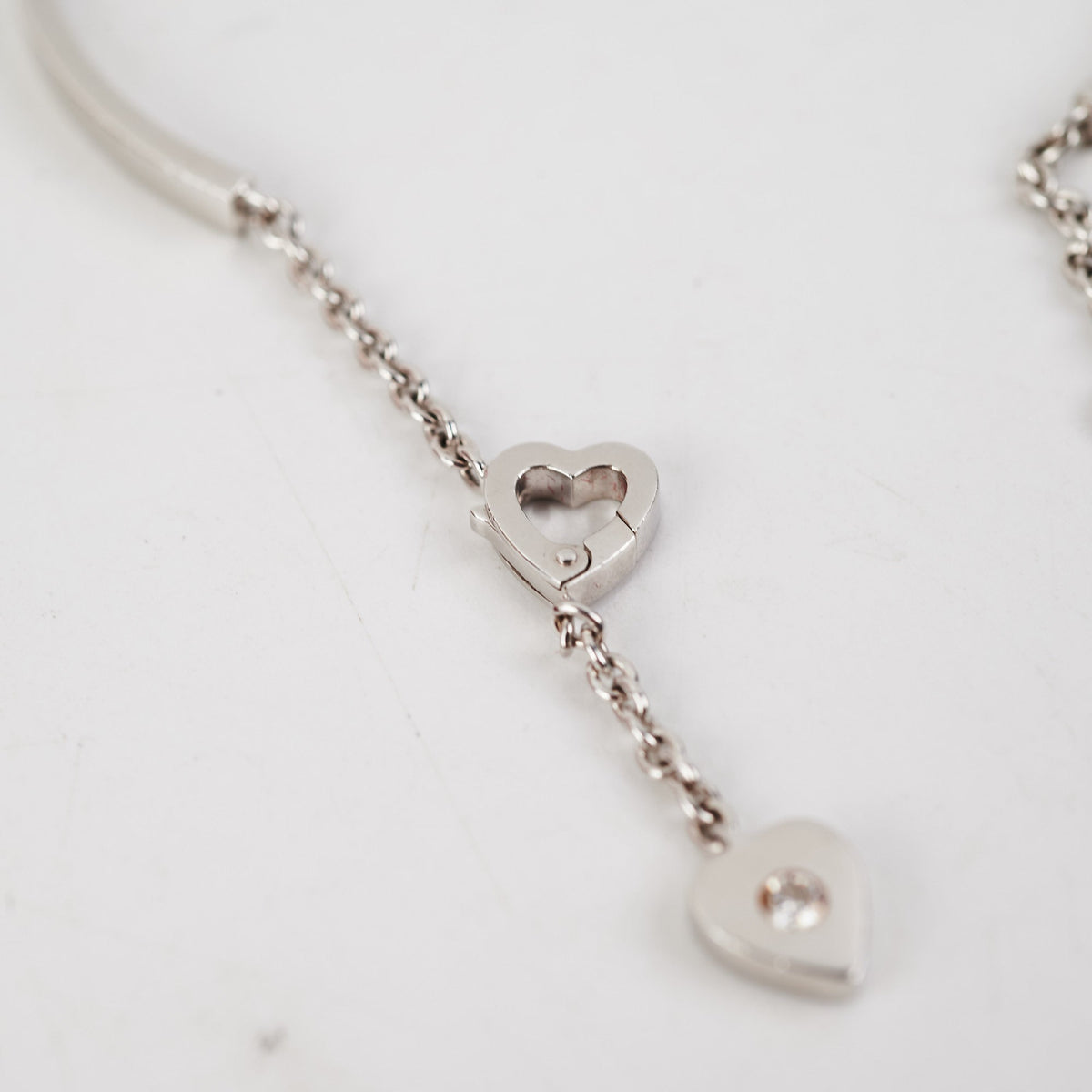 Cartier Diamond Heart Bracelet - photo 7