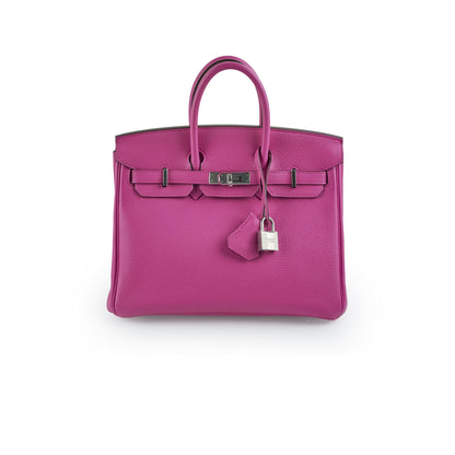 Hermes Birkin 25 Magnolia C Stamp - photo 1