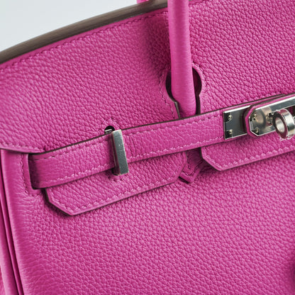 Hermes Birkin 25 Magnolia C Stamp - photo 10