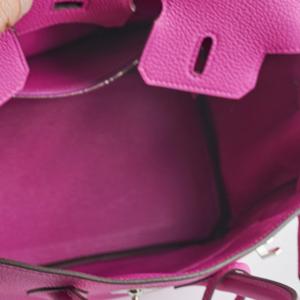 Hermes Birkin 25 Magnolia C Stamp - photo 8