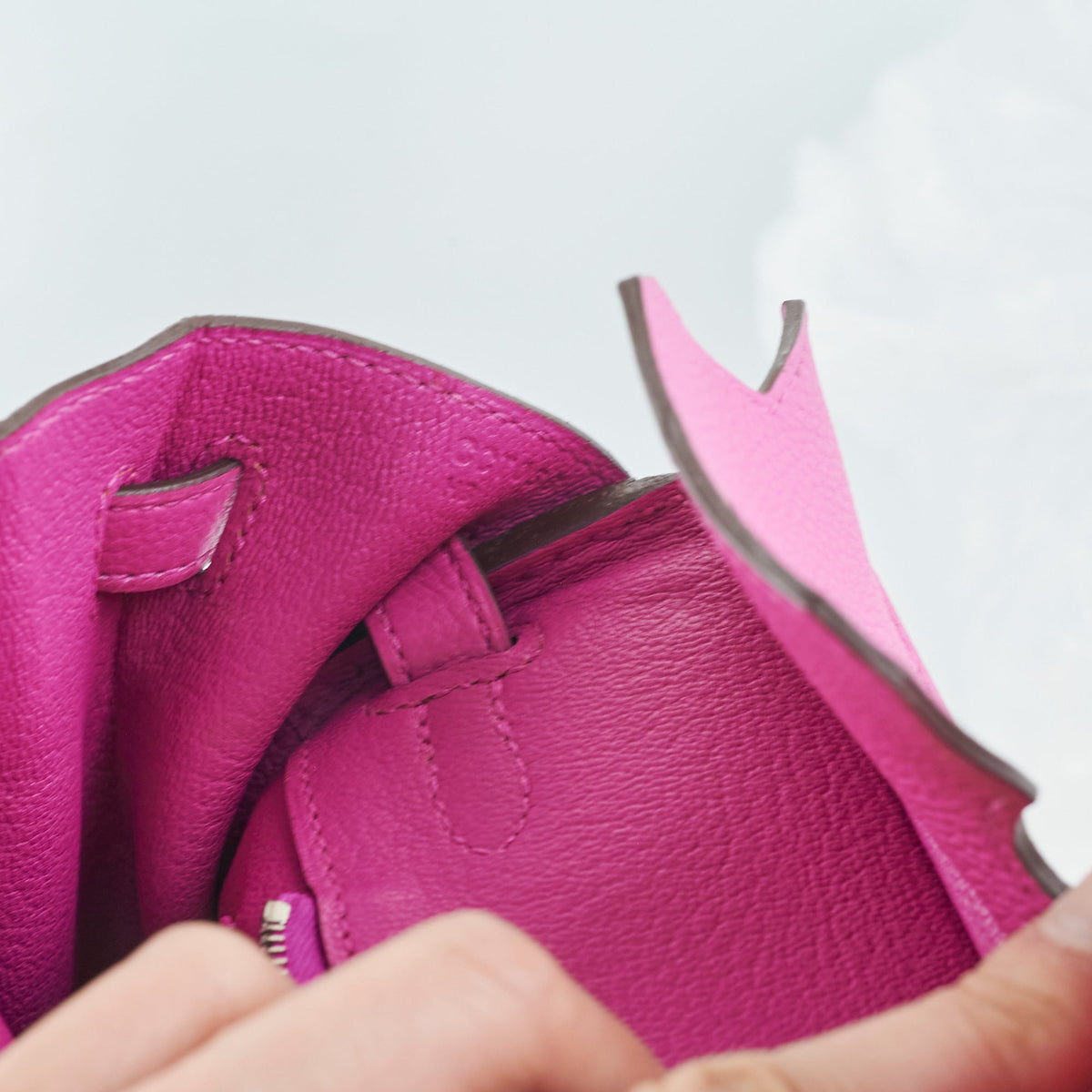 Hermes Birkin 25 Magnolia C Stamp - photo 6