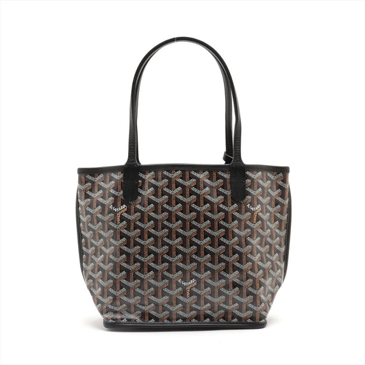 Goyard St Louis Anjou Mini Reversible Black Tote Bag - photo 2
