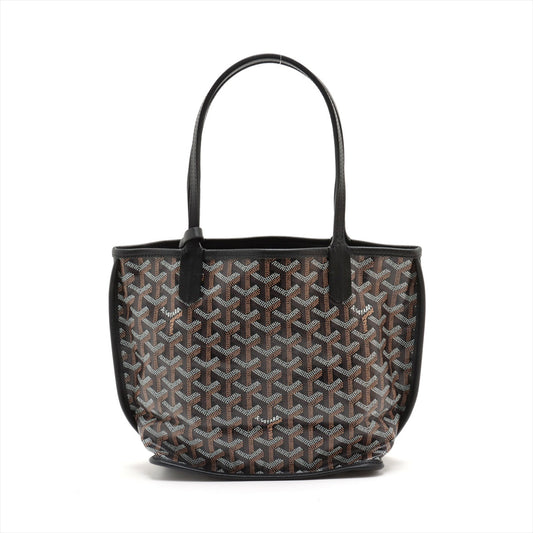 Goyard St Louis Anjou Mini Reversible Black Tote Bag - photo 1