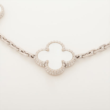 Van Cleef & Arpels Vintage Alhambra 5 Motifs Mother of Pearl Bracelet - photo 5