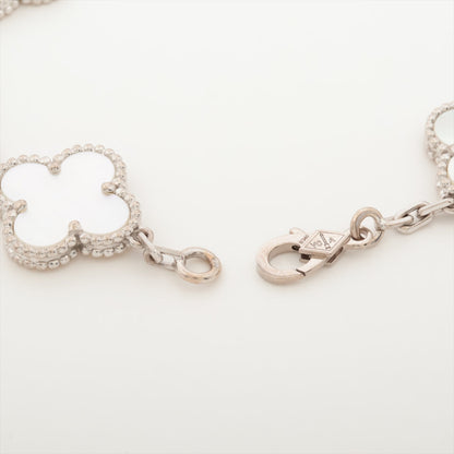 Van Cleef & Arpels Vintage Alhambra 5 Motifs Mother of Pearl Bracelet - photo 3