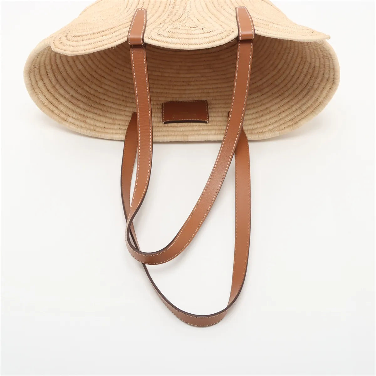Celine Classic Panier Braided Rafia Bag - photo 4