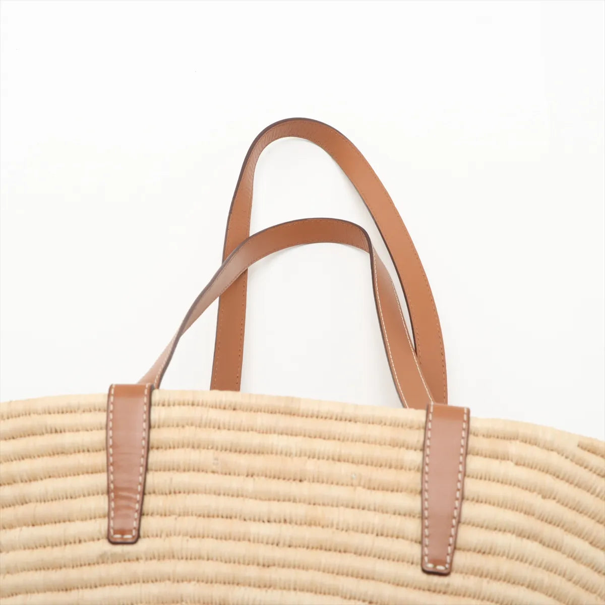 Celine Classic Panier Braided Rafia Bag - photo 6