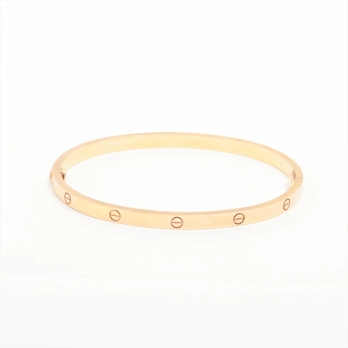 Cartier Love SM Size 17 Pink Gold Bracelet - photo 2