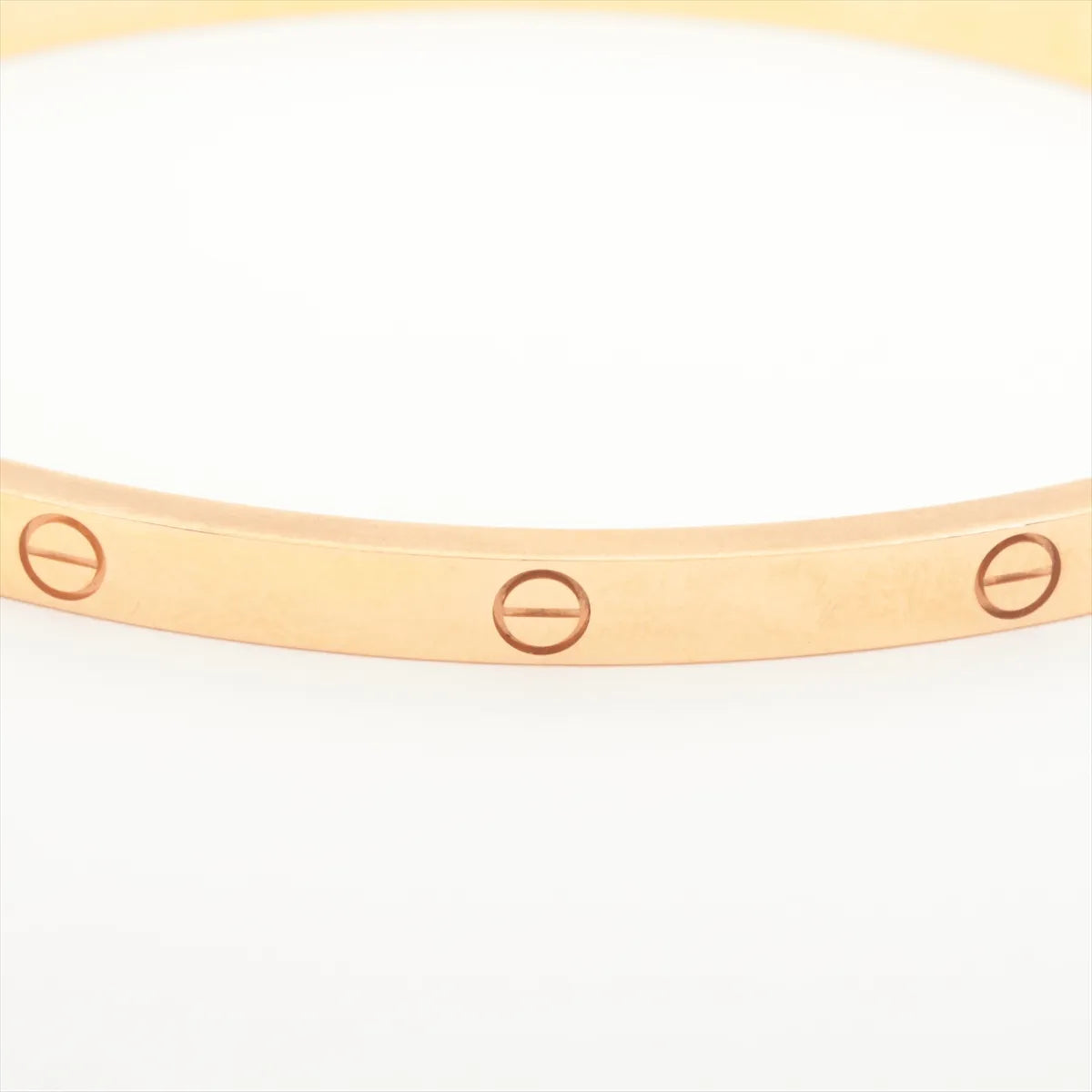 Cartier Love SM Size 17 Pink Gold Bracelet - photo 3