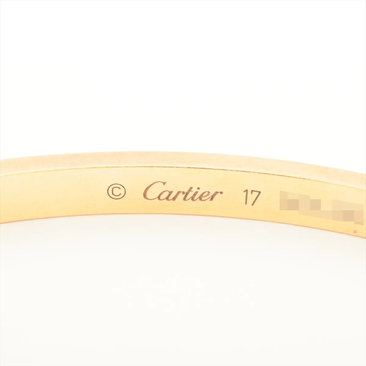 Cartier Love SM Size 17 Pink Gold Bracelet - photo 6