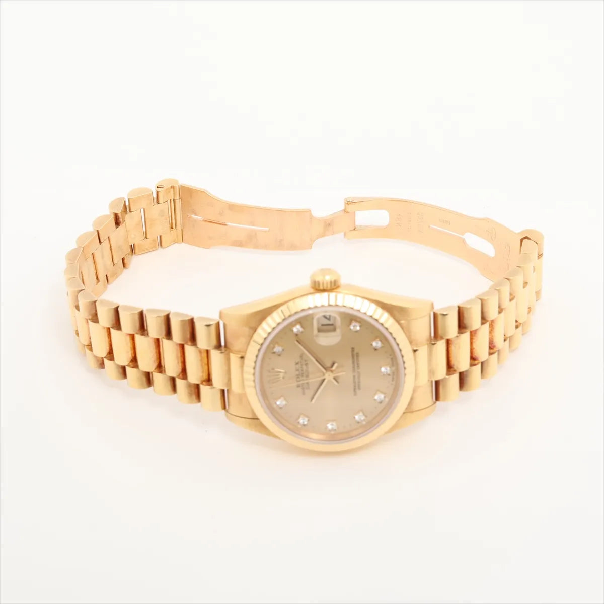 Rolex Datejust 31mm with Diamond Dial Gold - photo 5
