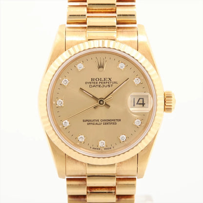 Rolex Datejust 31mm with Diamond Dial Gold - photo 1