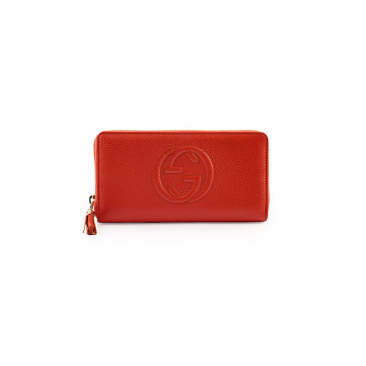 Gucci Zippy Long Wallet Orange - photo 1