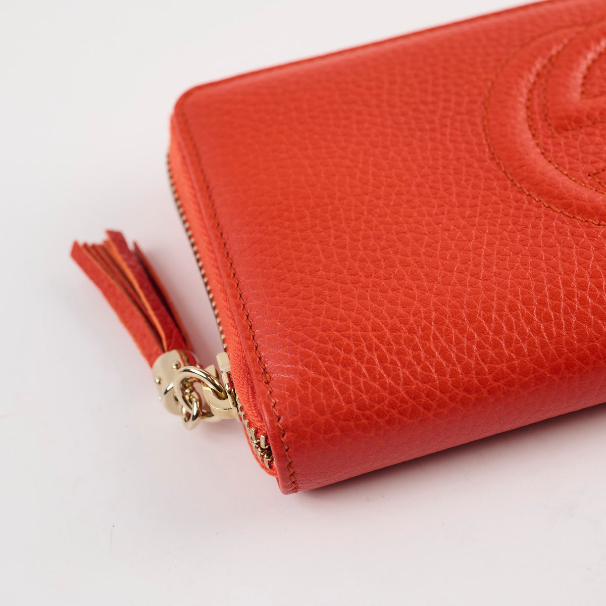 Gucci Zippy Long Wallet Orange - photo 10