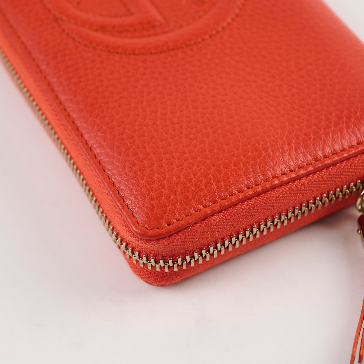 Gucci Zippy Long Wallet Orange - photo 8