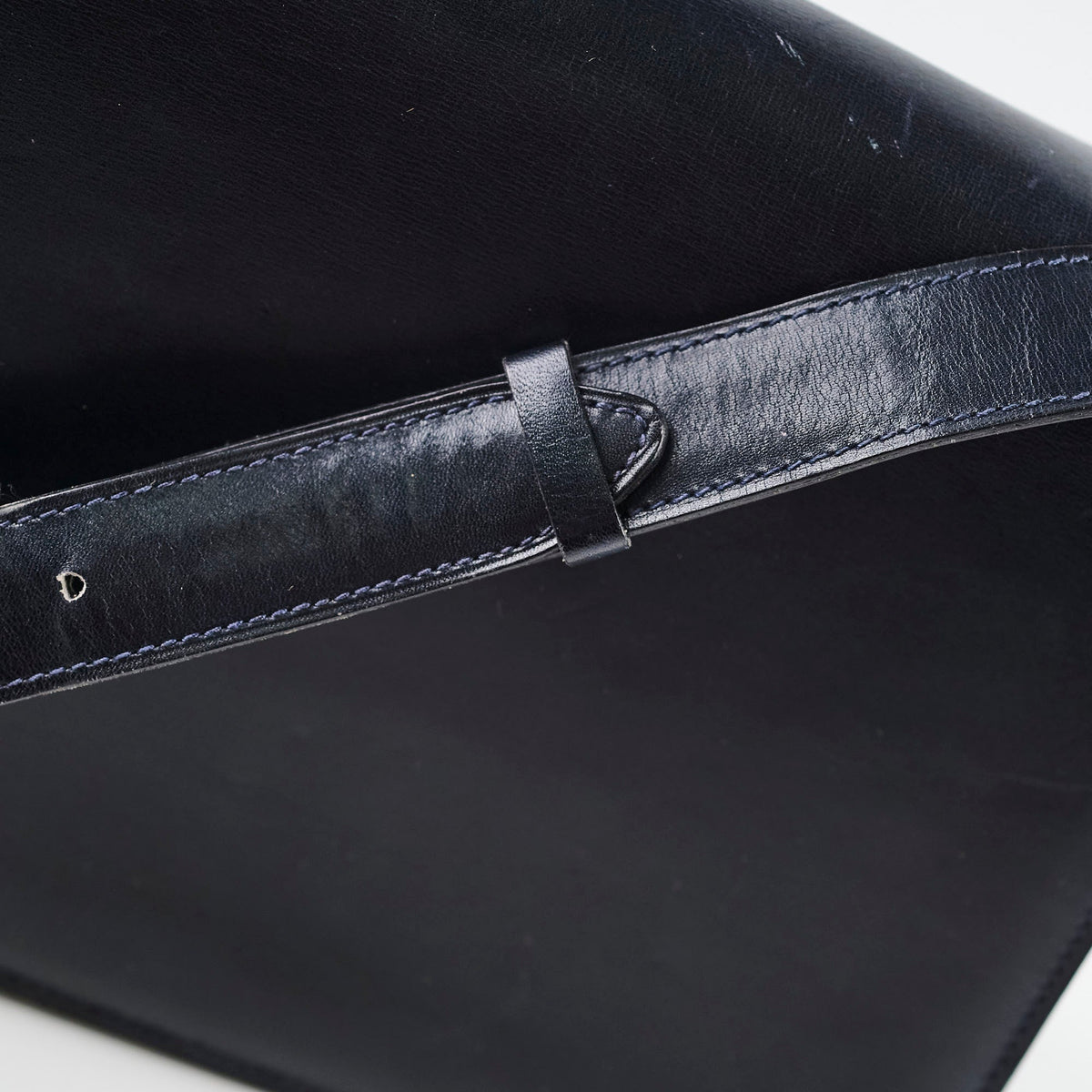 Celine Vintage Navy Horse and Carriage Shoulder Bag - photo 15